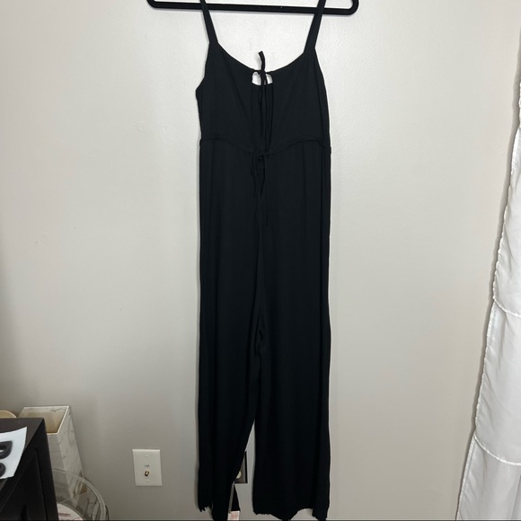 Anthropologie LACAUSA Cleo Jumpsuit black-xsmall - Picture 6 of 13